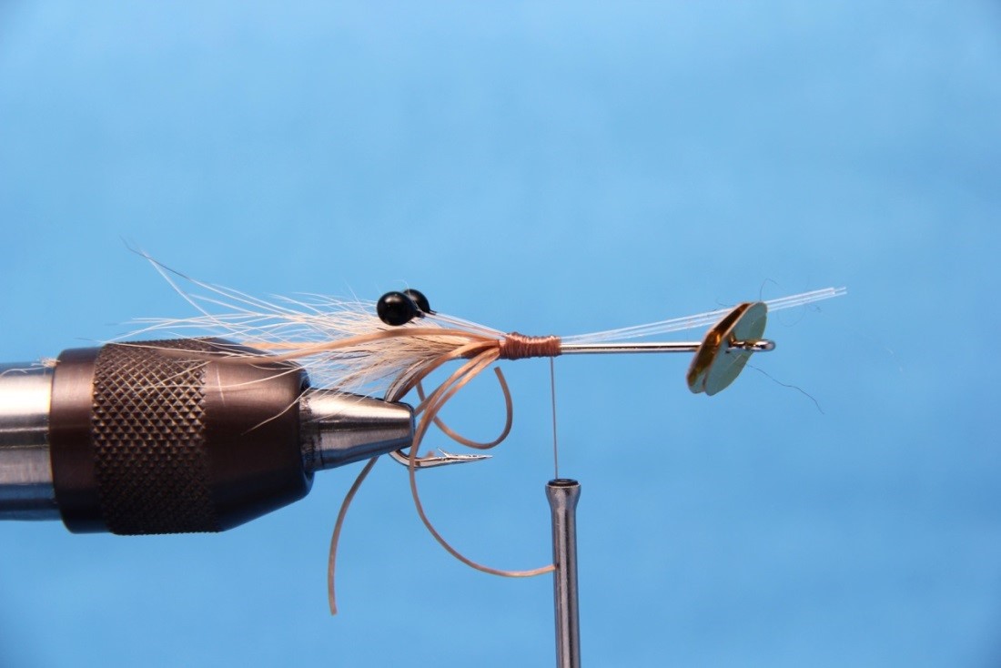 3 Flies Saltwater DISCO SHRIMP FISHING FLIES ~ Size 2 ~ Three 